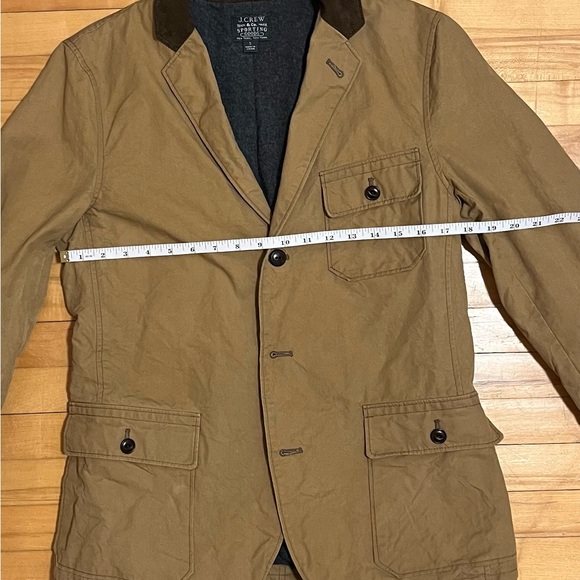 J. Crew Men's Brown Military Field Jacket - Picture 3 of 6